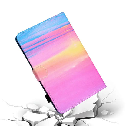 For iPad Pro 11 (2024) Shockproof Case Pattern Print Leather Tablet Cover with Card Holder