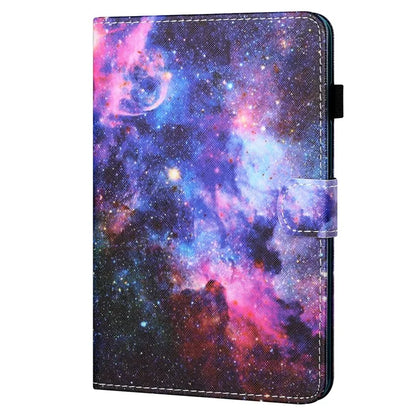 For iPad Pro 11 (2024) Shockproof Case Pattern Print Leather Tablet Cover with Card Holder