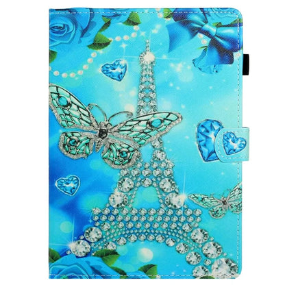 For iPad Pro 11 (2024) Case Pattern Print Shockproof Card Holder Leather Tablet Cover