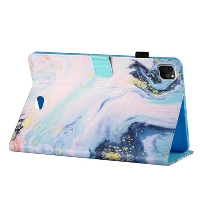 For iPad Pro 11 (2024) Case Pattern Printed Leather Tablet Cover with Card Slots