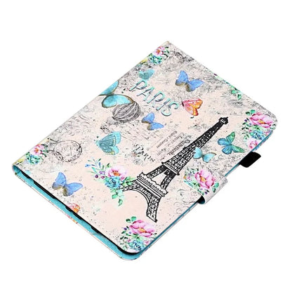 For iPad Pro 11 (2024) Case Pattern Printed Leather Tablet Cover with Card Slots