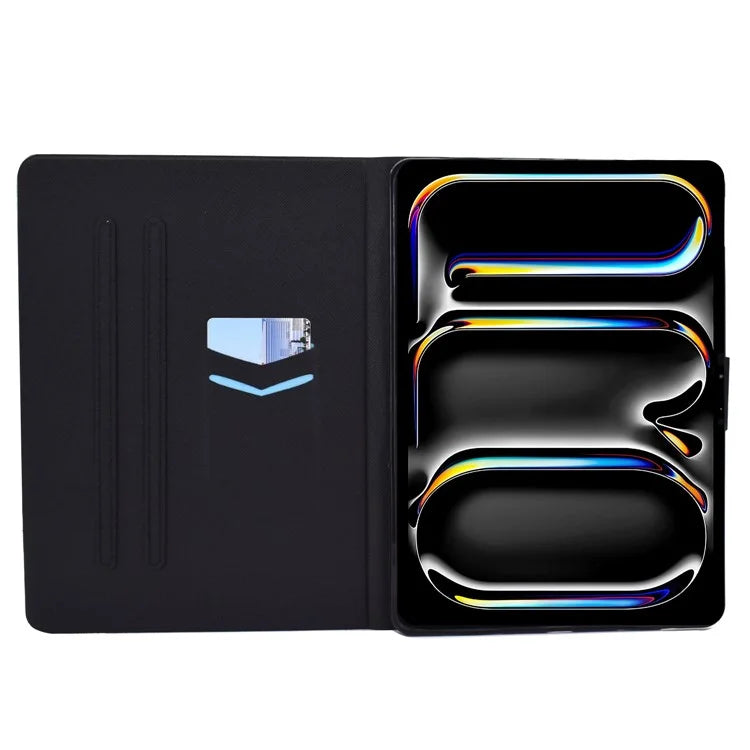A1 For iPad Pro 11 (2024) Case Anti-Drop Card Holder Stand Leather Tablet Cover
