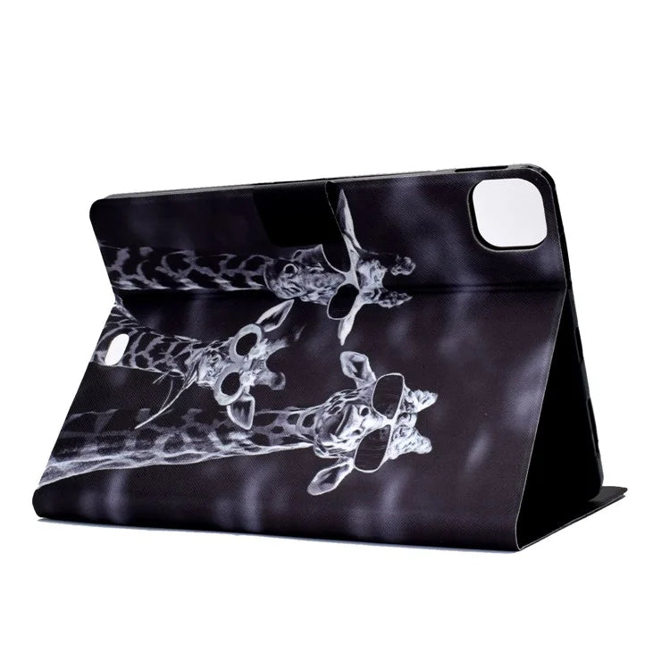 A1 For iPad Pro 11 (2024) Case Anti-Drop Card Holder Stand Leather Tablet Cover