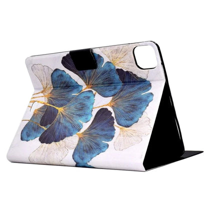 For iPad Pro 11 (2024) Case Pattern Leather Tablet Protective Cover Auto Sleep / Wake