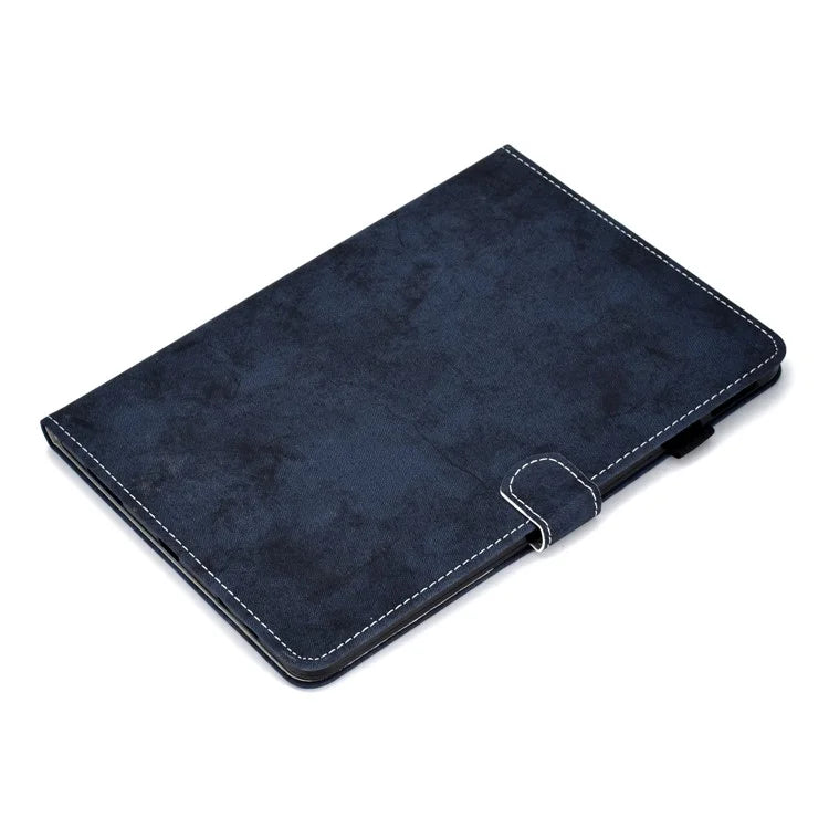 For iPad Pro 11 (2024) Case PU Leather Cloth Texture Stand Protective Tablet Cover