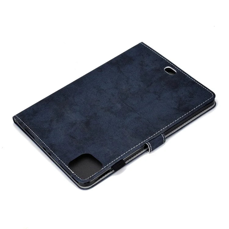 For iPad Pro 11 (2024) Case PU Leather Cloth Texture Stand Protective Tablet Cover