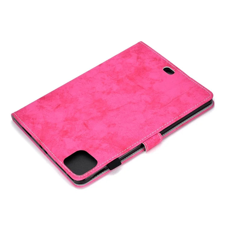 For iPad Pro 11 (2024) Case PU Leather Cloth Texture Stand Protective Tablet Cover