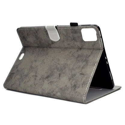 For iPad Pro 11 (2024) Case PU Leather Cloth Texture Stand Protective Tablet Cover