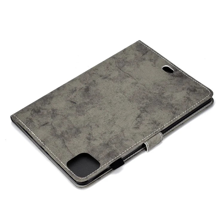 For iPad Pro 11 (2024) Case PU Leather Cloth Texture Stand Protective Tablet Cover
