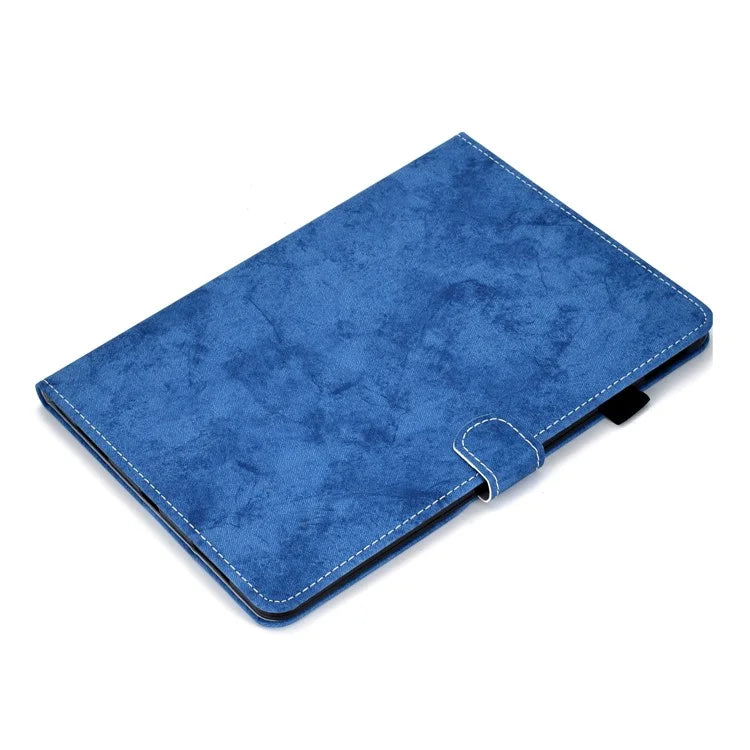 For iPad Pro 11 (2024) Case PU Leather Cloth Texture Stand Protective Tablet Cover