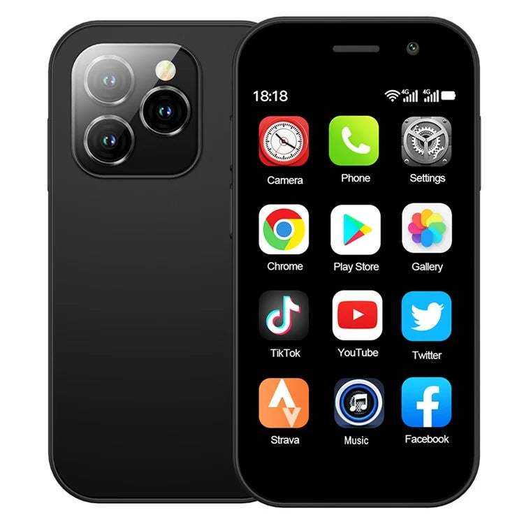 SERVO KING8000 3-Inch 2+16GB Dual SIM Ultra Mini 4G Smartphone