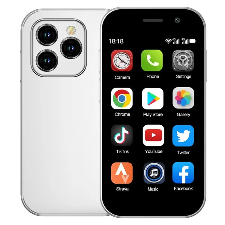 SERVO KING8000 3-Inch 2+16GB Dual SIM Ultra Mini 4G Smartphone