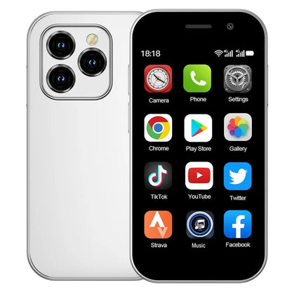 SERVO KING8000 3-Inch 2+16GB Dual SIM Ultra Mini 4G Smartphone