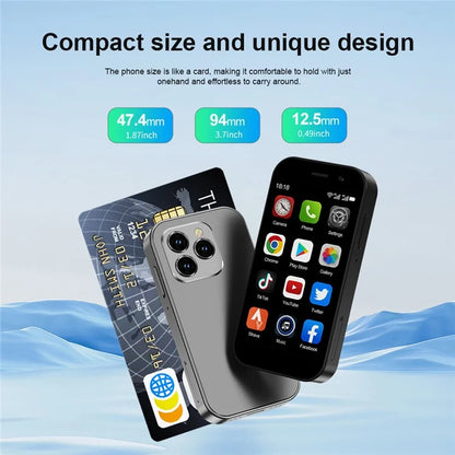 SERVO KING8000 3-Inch 2+16GB Dual SIM Ultra Mini 4G Smartphone