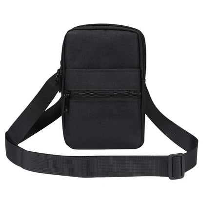 Denim Cloth Phone Storage Pouch Waist Crossbody Bag for Phones Below 7.2-inch