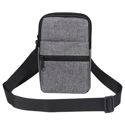 Denim Cloth Phone Storage Pouch Waist Crossbody Bag for Phones Below 7.2-inch