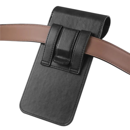 Phone Waist Bag for Samsung Galaxy Z Fold5 5G / Z Fold4 5G Vertical Leather Belt Holster Waist Pouch