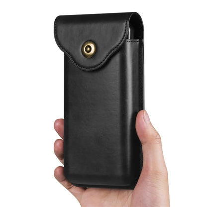 Phone Waist Bag for Samsung Galaxy Z Fold5 5G / Z Fold4 5G Vertical Leather Belt Holster Waist Pouch