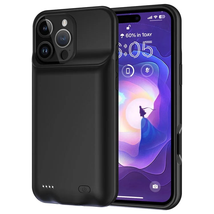 B19S For iPhone 16 Pro Max Portable Charger Case 7000mAh Power Bank Phone External Battery