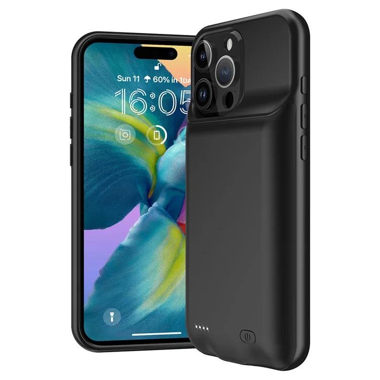 B19S For iPhone 16 Pro Max Portable Charger Case 7000mAh Power Bank Phone External Battery