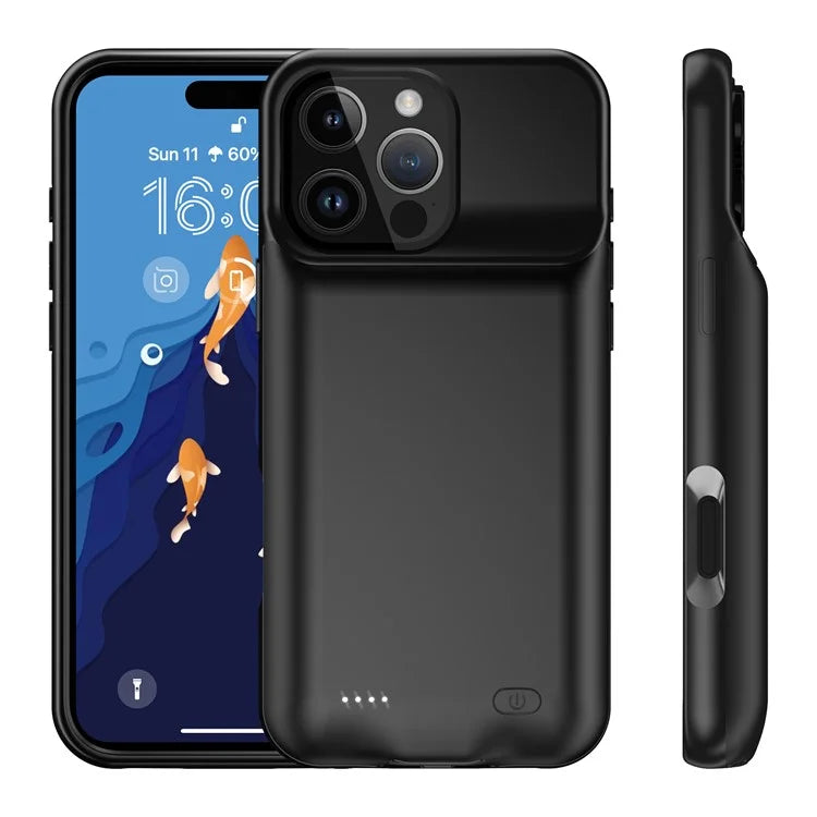 B19S For iPhone 16 Pro Max Portable Charger Case 7000mAh Power Bank Phone External Battery