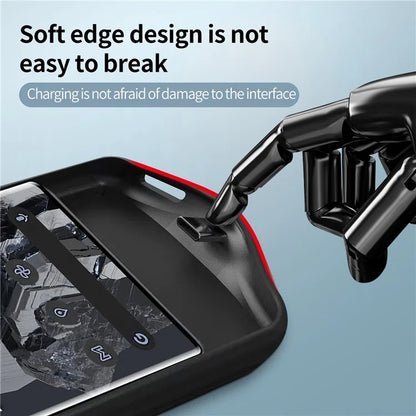 TY-103 For Google Pixel 7 5G 10000mAh Phone Battery Case Soft TPU Edge Protection Cover with Kickstand