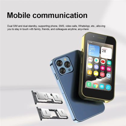 SERVO KING1000 3.0-inch Smartphone 2+16GB Dual SIM 5MP Camera 3G Mini Cellphone