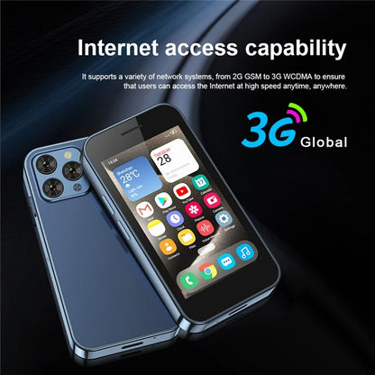 SERVO KING1000 3.0-inch Smartphone 2+16GB Dual SIM 5MP Camera 3G Mini Cellphone