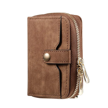 KB-37 Leather Credit Card Holder Adhesive Pouch Kickstand Card Bag with Long Strap