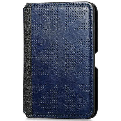 RFID Blocking Card Holder PU Leather Adhesive Phone Card Bag Kickstand