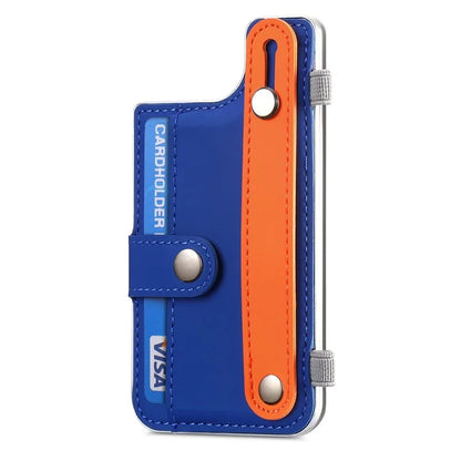 Phone Card Holder Wristband Kickstand PU Leather Phone Card Bag