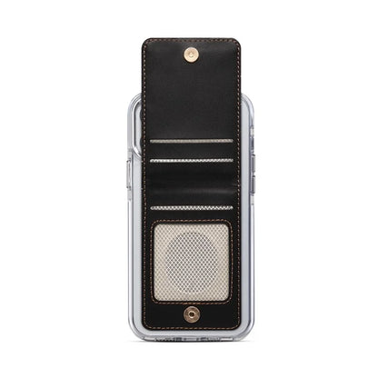 Adhesive Card Holder for Smart Phones Leather Card Bag with RFID Blocking, Kickstand