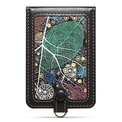 Adhesive Card Holder Kickstand RFID Blocking Credit Card Sleeves Sticker for Smartphones