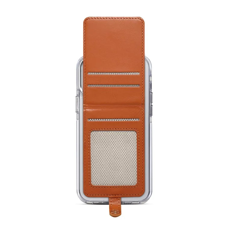 Adhesive Card Holder Kickstand RFID Blocking Credit Card Sleeves Sticker for Smartphones