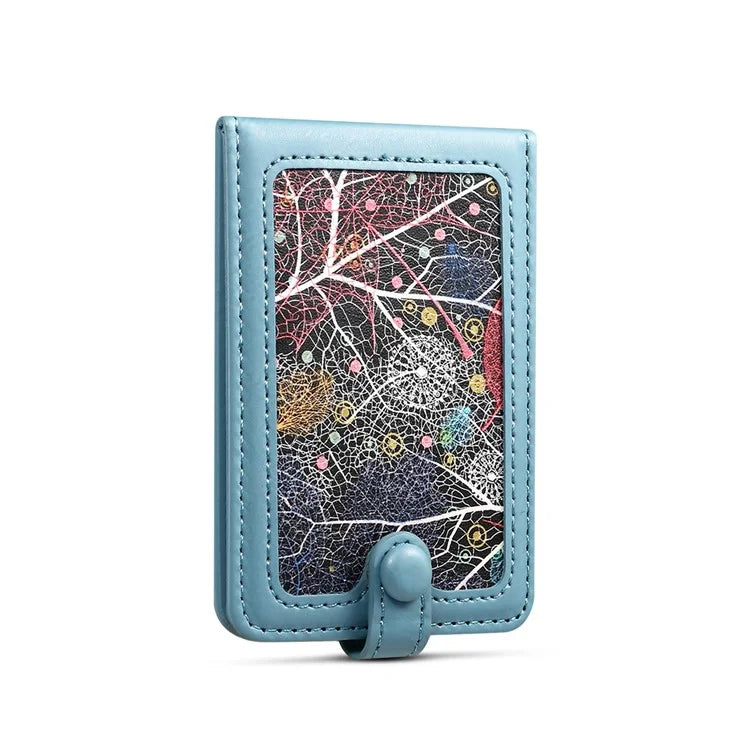 Adhesive Card Holder Kickstand RFID Blocking Credit Card Sleeves Sticker for Smartphones