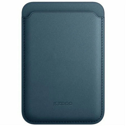 KZDOO Mag Elite Wallet Magnetic Card Holder Compatible with MagSafe Cell Phone Leather Wallet