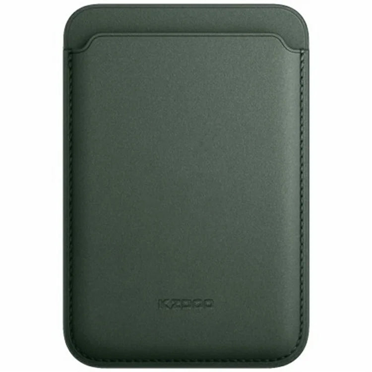 KZDOO Mag Elite Wallet Magnetic Card Holder Compatible with MagSafe Cell Phone Leather Wallet