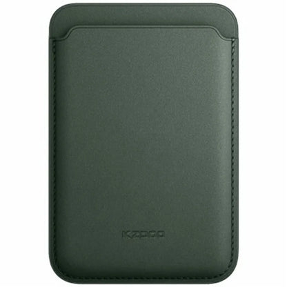 KZDOO Mag Elite Wallet Magnetic Card Holder Compatible with MagSafe Cell Phone Leather Wallet