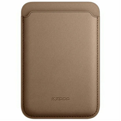 KZDOO Mag Elite Wallet Magnetic Card Holder Compatible with MagSafe Cell Phone Leather Wallet