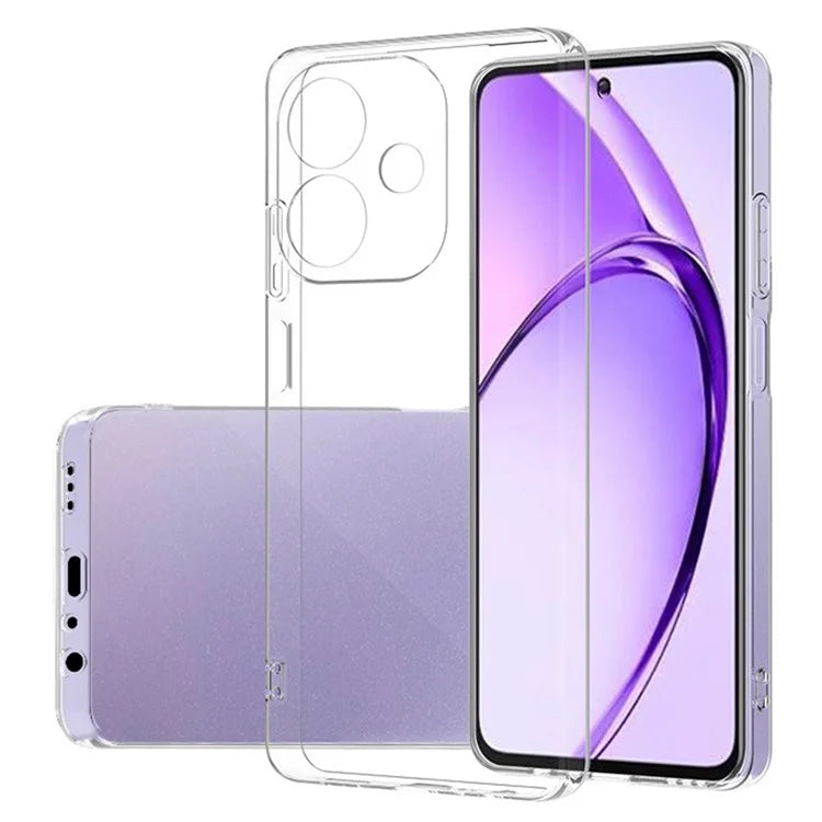 For Oppo A60 5G Case Ultra-Thin Flexible TPU Clear Phone Cover