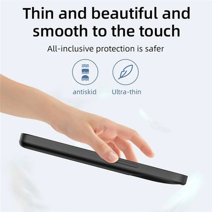T44 For iPhone 15 Pro Additional Battery Case Kickstand 5000mAh Backup Battery Power Phone Case