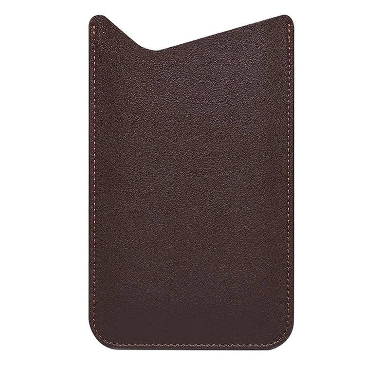 Slim Phone Case for 4.8" / 5.8" / 6.1" Mobile Phone Bag Microfiber Leather Phone Pouch, Size S