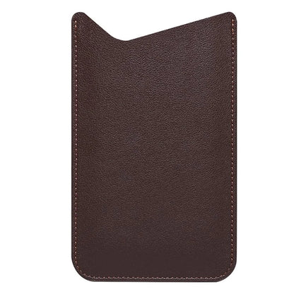 Slim Phone Case for 4.8" / 5.8" / 6.1" Mobile Phone Bag Microfiber Leather Phone Pouch, Size S