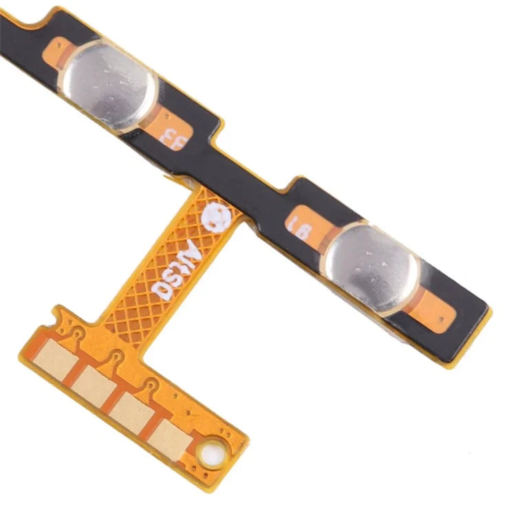 For Samsung Galaxy A03 (164.2 x 75.9 x 9.1mm) A035 OEM Power On  /  Off and Volume Flex Cable Replacement Part (without Logo)