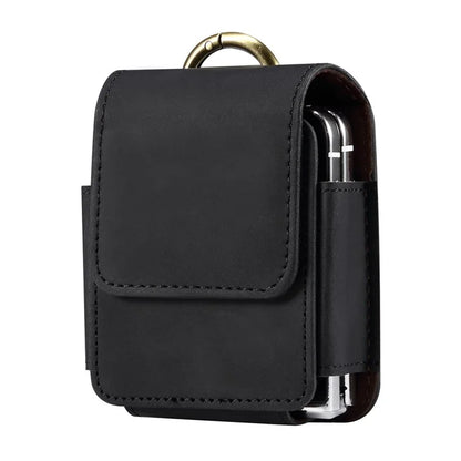 For Samsung Galaxy Z Flip5 5G / Huawei P50 Pocket / Oppo Find N2 Flip 5G Case Waist Pack Folding Phone Holster