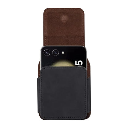 For Samsung Galaxy Z Flip5 5G / Huawei P50 Pocket / Oppo Find N2 Flip 5G Case Waist Pack Folding Phone Holster