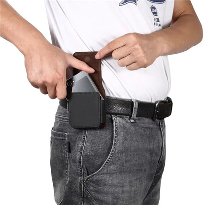 For Samsung Galaxy Z Flip5 5G / Huawei P50 Pocket / Oppo Find N2 Flip 5G Case Waist Pack Folding Phone Holster