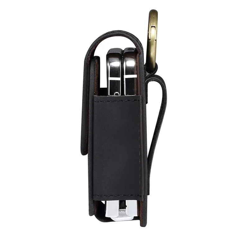 For Samsung Galaxy Z Flip5 5G / Huawei P50 Pocket / Oppo Find N2 Flip 5G Case Waist Pack Folding Phone Holster