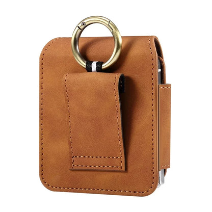 For Samsung Galaxy Z Flip5 5G / Huawei P50 Pocket / Oppo Find N2 Flip 5G Case Waist Pack Folding Phone Holster