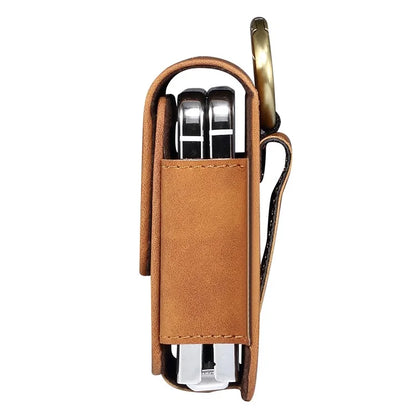 For Samsung Galaxy Z Flip5 5G / Huawei P50 Pocket / Oppo Find N2 Flip 5G Case Waist Pack Folding Phone Holster